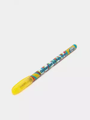 Ручка гелевая с цветными чернилами с блестками 1.0 мм