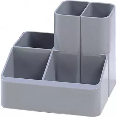 Подставка для пишущих принадлежностей (пластик) 103x93x85 мм