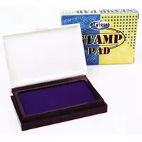 Штемпельная подушка синяя