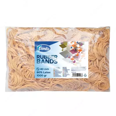 Pul uchun kauchuk bantlar diametri 40 mm