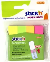 Rangli o'z-o'zidan yopishtiruvchi xatcho'plar 100x4 mm