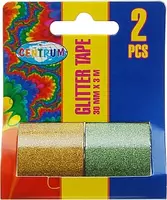 Декоративная клейкая лента GLITTER 30 ммх3м