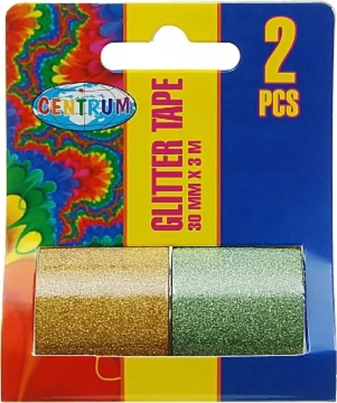Декоративная клейкая лента GLITTER 30 ммх3м