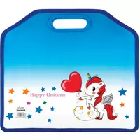 Папка - портфель А4 Unicorns на застежке липучке