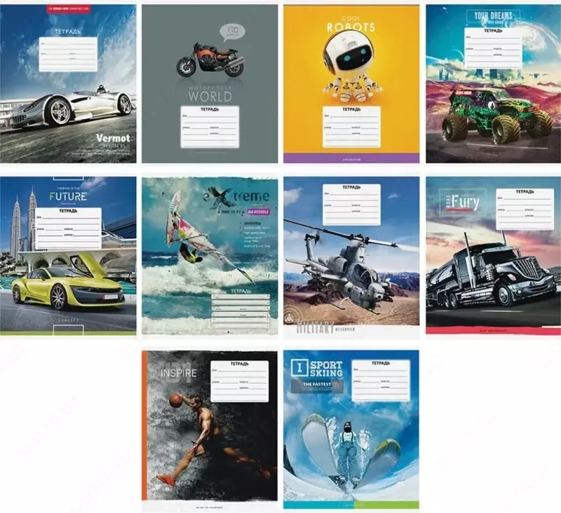 Тетрадь 18 листов