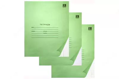 Тетрадь ученическая 12 листов - 1 200 сум / шт.