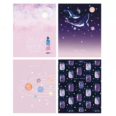 Тетрадь BG "Волшебный космос"