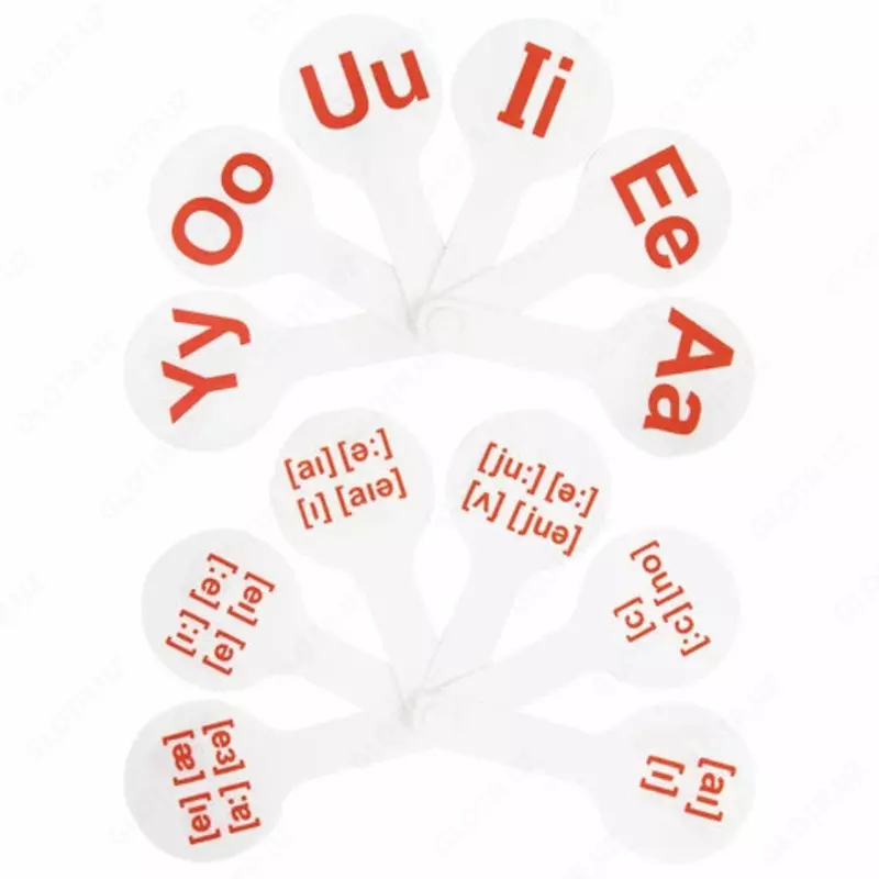 Касса-веер "Английские гласные буквы"