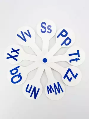 Касса-веер "Английские согласные буквы"