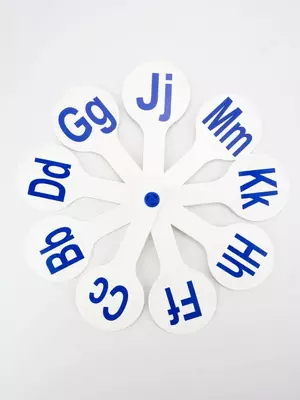 Касса-веер "Английские согласные буквы" - 9 000 сум / шт.