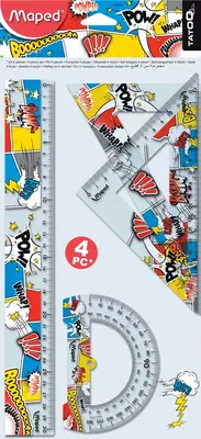 Набор линеек Maped Tatoo