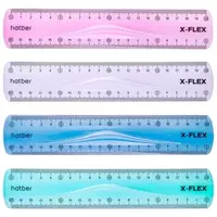 Линейка пластиковая гибкая 20 см (ассорти) - 5 500 сум