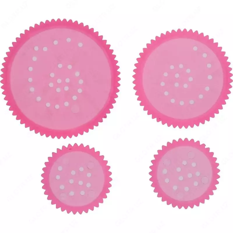 Линейка-трафарет пластиковая 20 cм/ПВХ упаковке - 4 300 сум