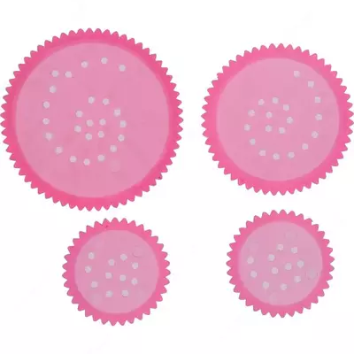 Линейка-трафарет пластиковая 20 cм/ПВХ упаковке - 4 300 сум / шт.