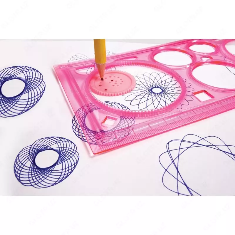 4 300 сум Линейка-трафарет пластиковая 20 cм/ПВХ упаковке