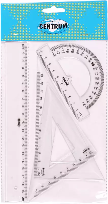 Набор линеек Centrum (лин. 20 см