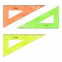 Линейка-треугольник СТАММ 13 см (30`60`90)