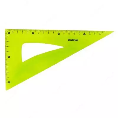 4 700 сум / шт. Треугольник гибкий в блистере 60° х 18 см