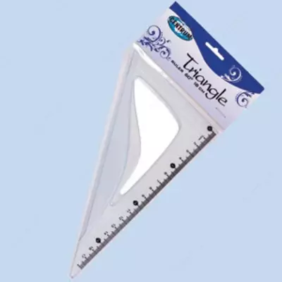 Линейка-треугольник 60° х 18 см