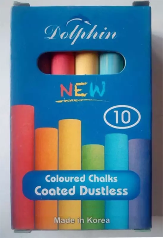 Мелки цветные Dolphin