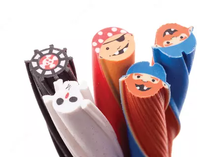 Ластик Centrum "Пираты" из синтетического каучука