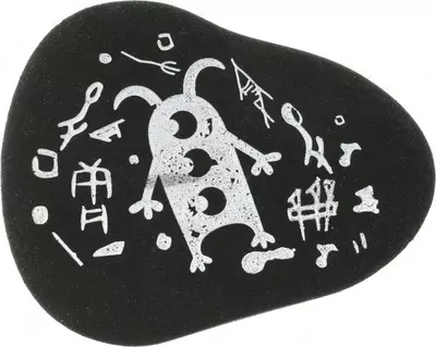 Sintetik kauchukdan tayyorlangan Eraser Centrum "Monsters"