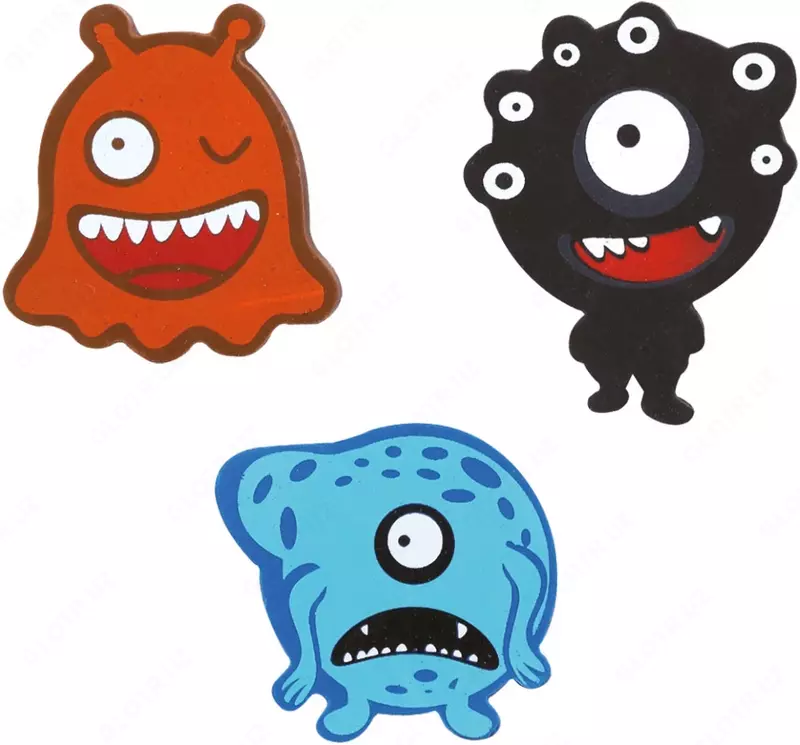 Eraser Centrum "Monsters" jingalak