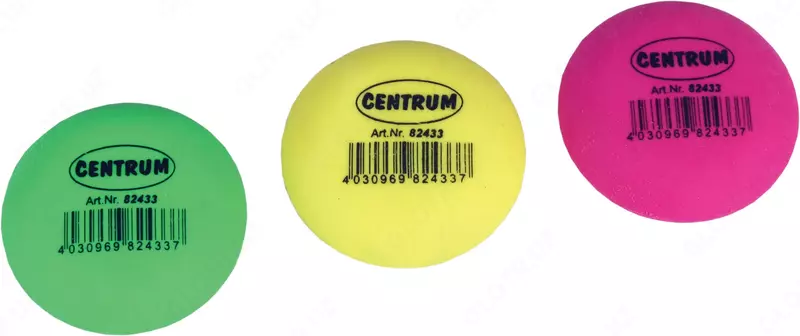 Ластик круглый неоновый