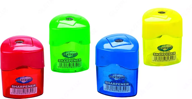 Точилка пластиковая с контейнером для мусора