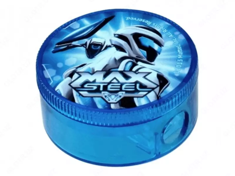 Точилка пластиковая круглая Max Steel