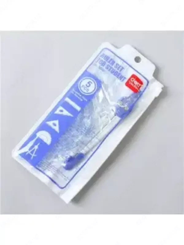 12 800 сум Набор чертежный циркуль с линейками