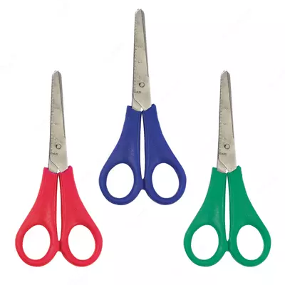 Ножницы детские 135 мм (цвет ручек ассорти) - Centrum
