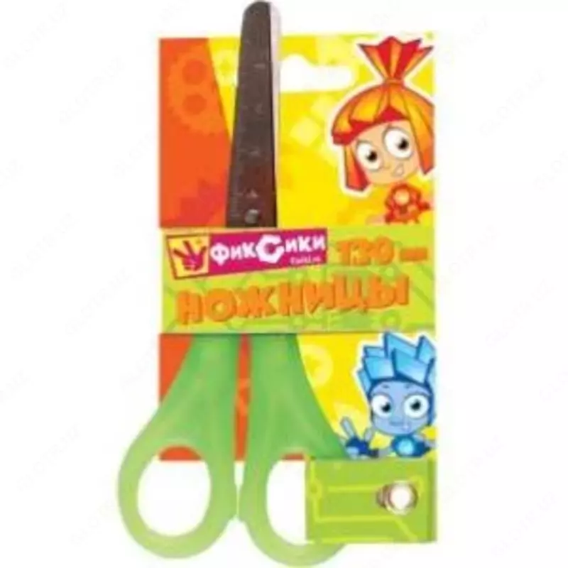 Qaychi 130 mm "F" (turli xil rangdagi tutqich)