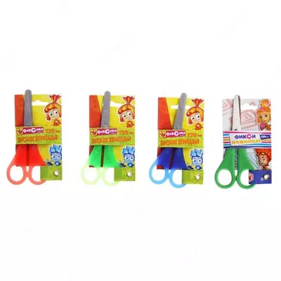 Ножницы 130 мм "Ф" (цвет ручек ассорти) - 6 500 сум / шт.