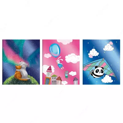 с голографическим рисунком