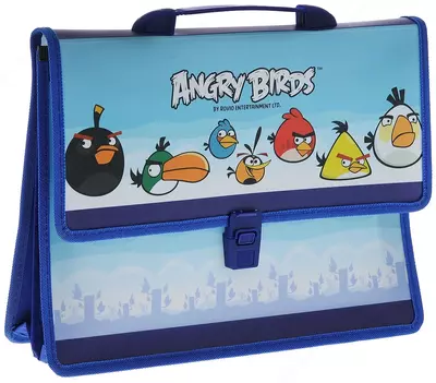 Папка-портфель Angry Birds 370х320 мм