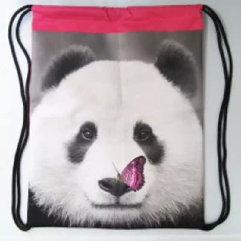 Рюкзак для спортивной обуви "Панда"