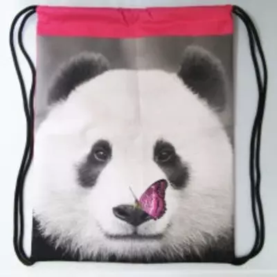 Рюкзак для спортивной обуви "Панда"