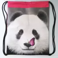 Рюкзак для спортивной обуви "Панда"