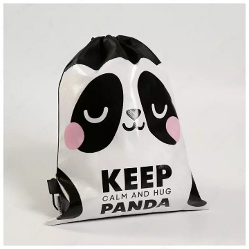 Рюкзак для спортивной обуви "Панда" Только в розницу