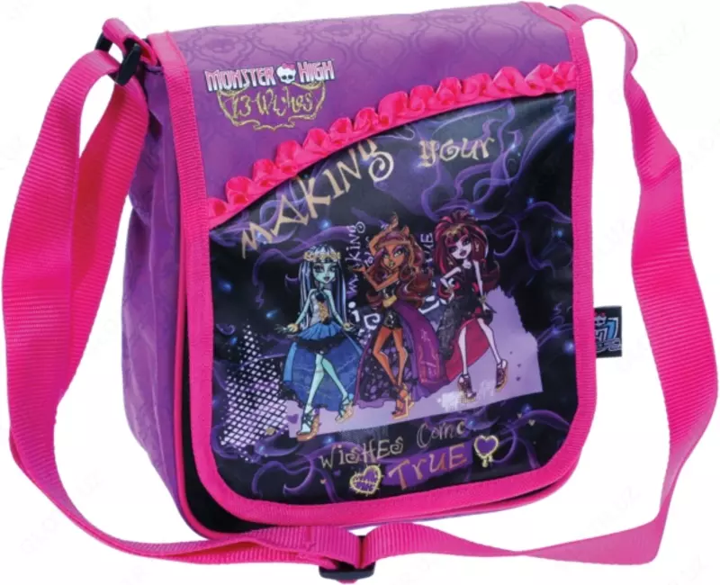 Сумка молодежная "Мonster high" 24х21х16 см