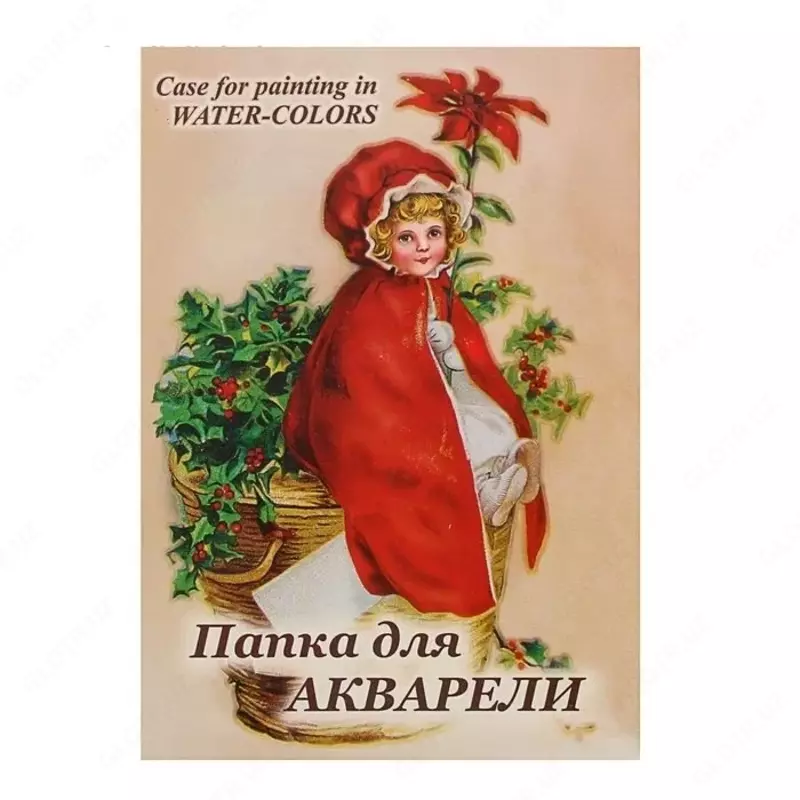 Папка для акварели А4 (Девочка)