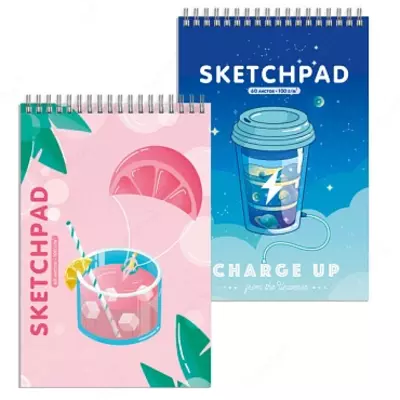 32 000 сум / шт. Скетчпад А5 148х210 мм