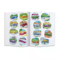 Раскраска с наклейками 205х280 мм