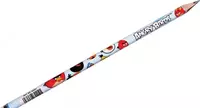 Qalam HB Angry Birds rangli o'chirgich bilan o'tkir