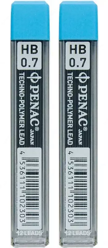 Грифели HВ для механического карандаша PENAC 0.7 мм - 11 200 сум