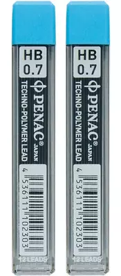 Грифели HВ для механического карандаша PENAC 0.7 мм - 11 200 сум / шт.