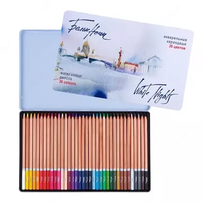 Набор акварельных карандашей "Белые Ночи"