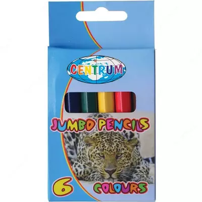Карандаши цветные JUMBO ZOO