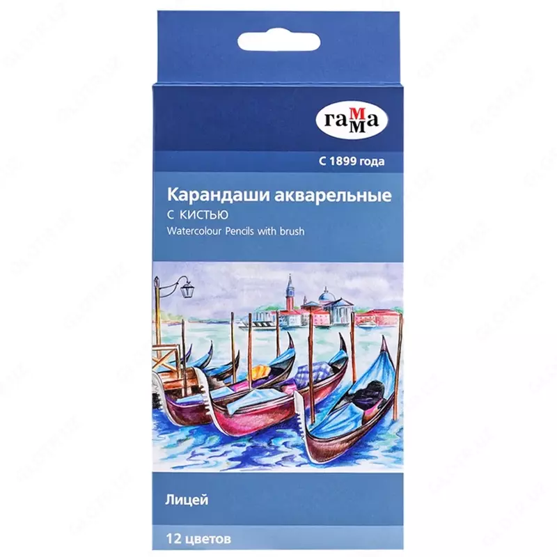 Rangli akvarel qalamlari GAMMA "Litsey"